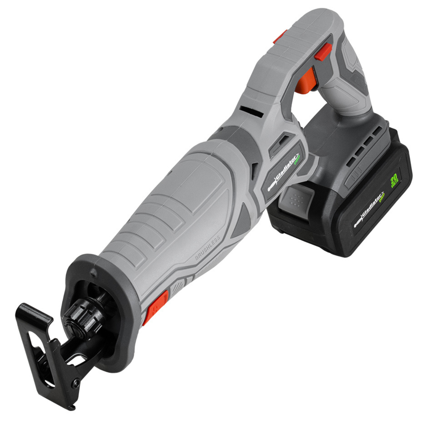 Sierra de sable recargable 20 V sin escobillas Capacidad 150 mm (1 batería 4 Ah y cargador 3 Ah); 120 V M 50/60; enchufe UL.