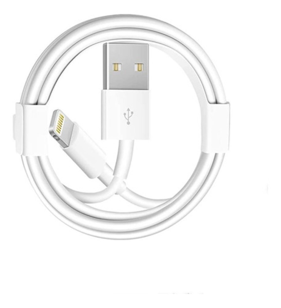 Cable De Cargador Usb Para iPhone 11 12 13 14 Se iPad Blanco