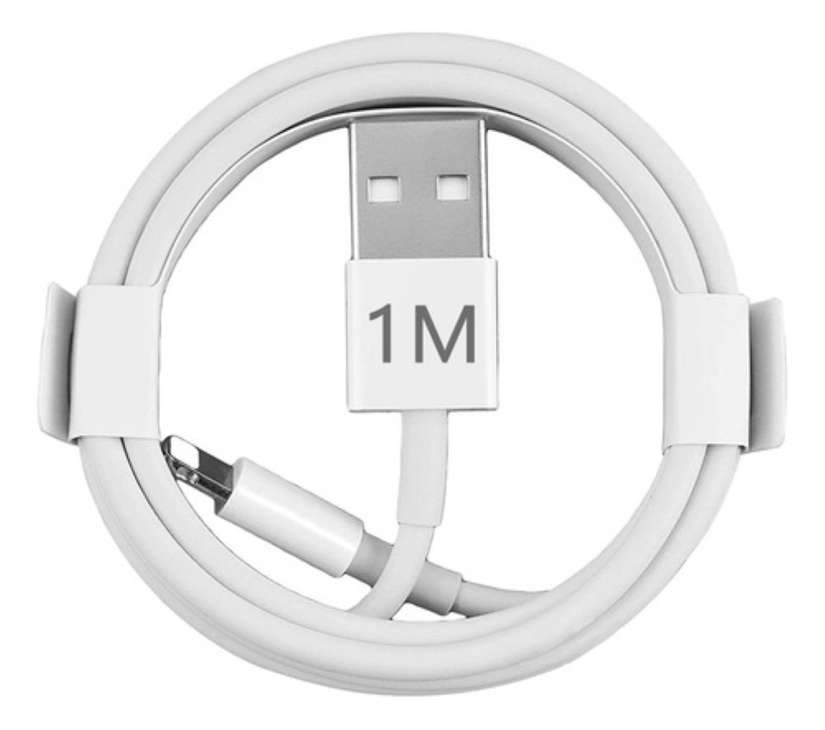 Cable De Cargador Usb Para iPhone iPad 1 Metro blnco