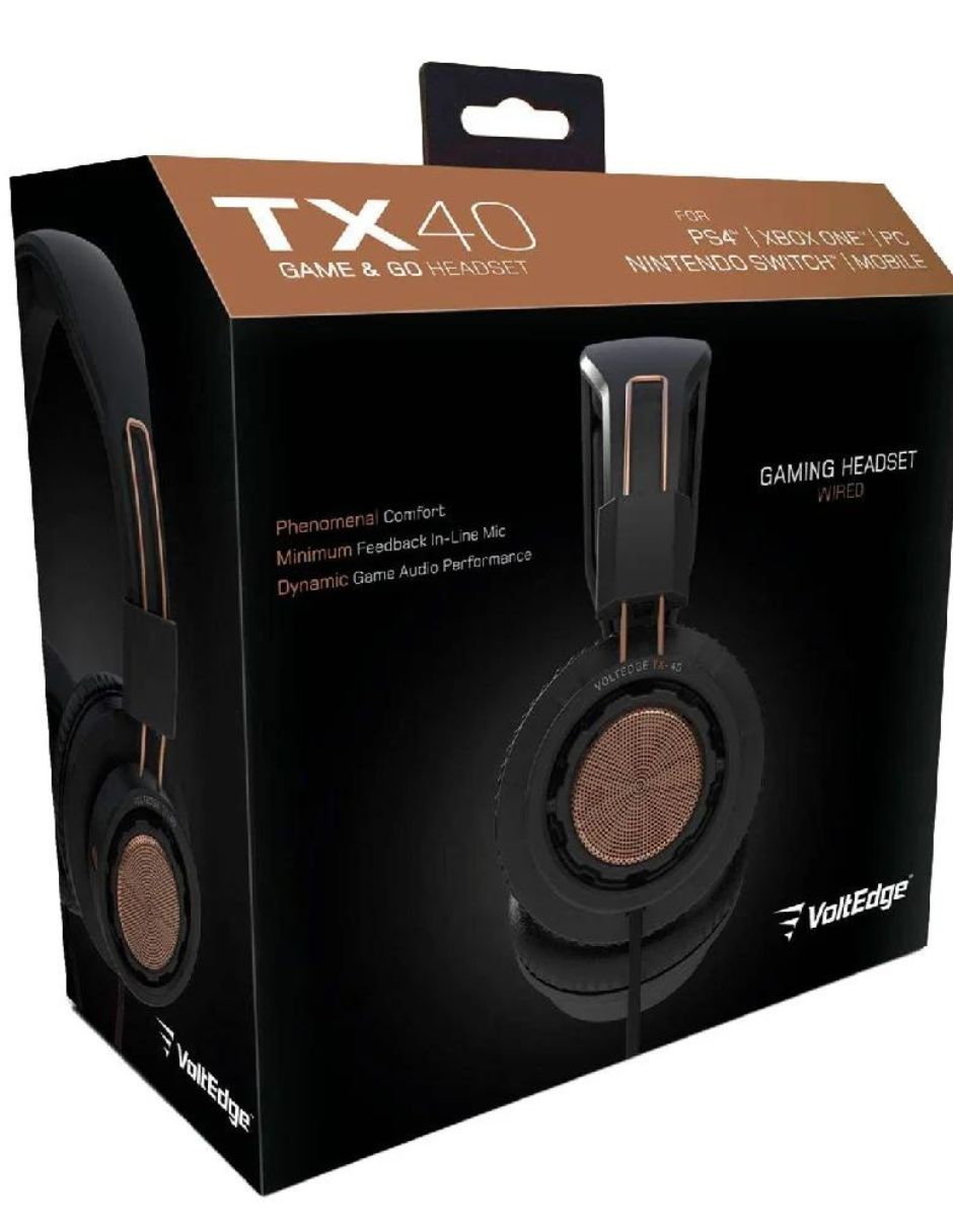 Auricular VOLTEDGE WIRED Gaming HEADSET TX40 (SWITCH/ XBONE/PC/MOBILE)