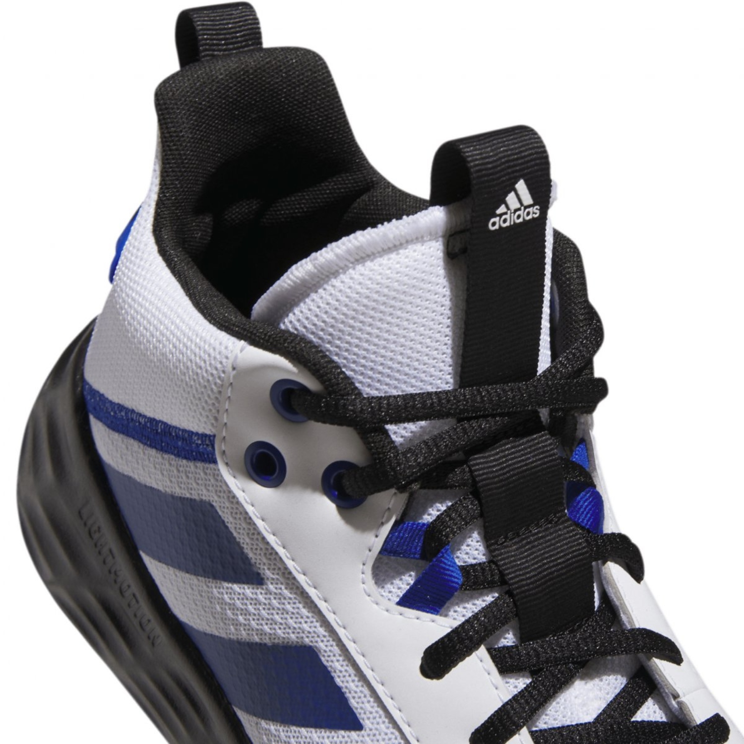 Tenis Deportivo Adidas Ownthegame 2.0 Blanco/Azul de Hombre IF2688.