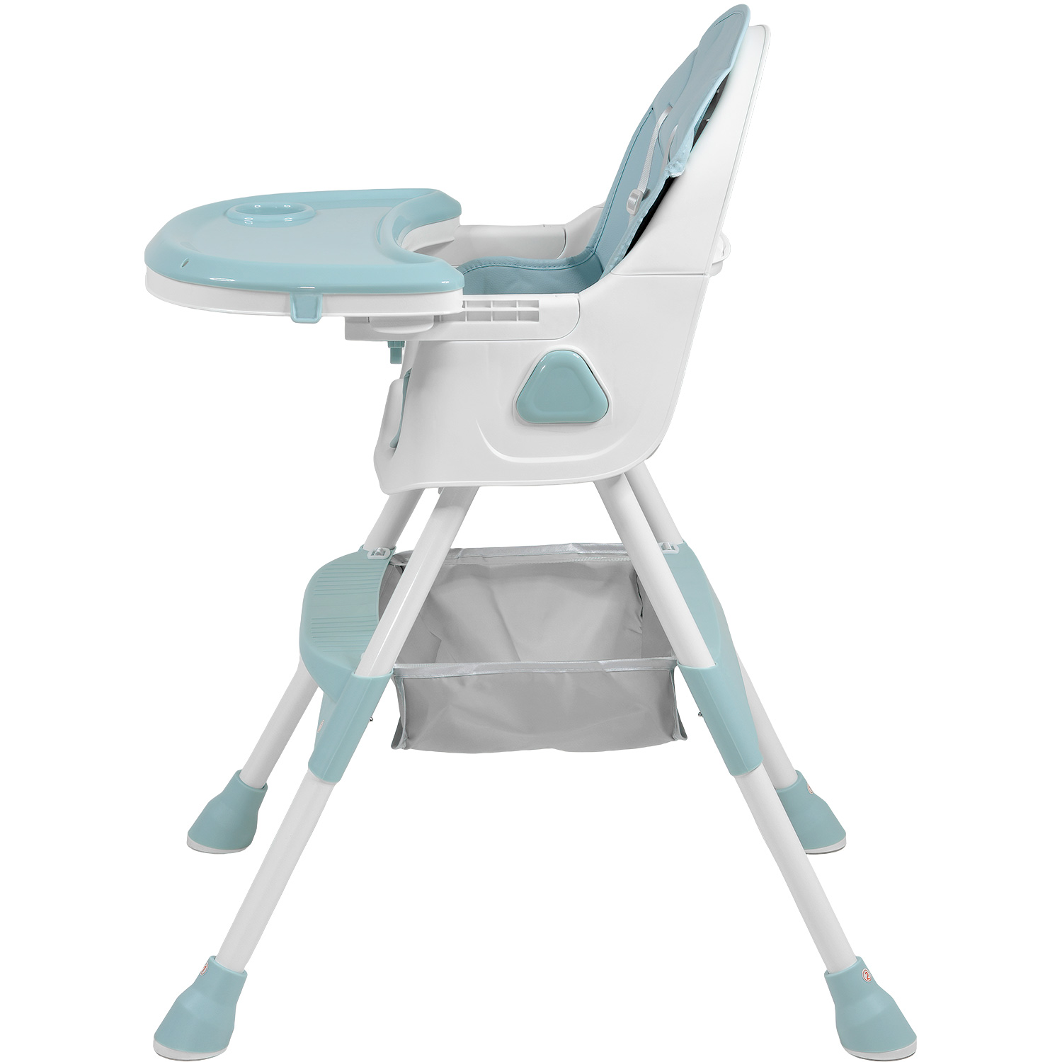 Silla Periquera Bebe Alta Plegable 2 Niveles 12-72 Meses Azul