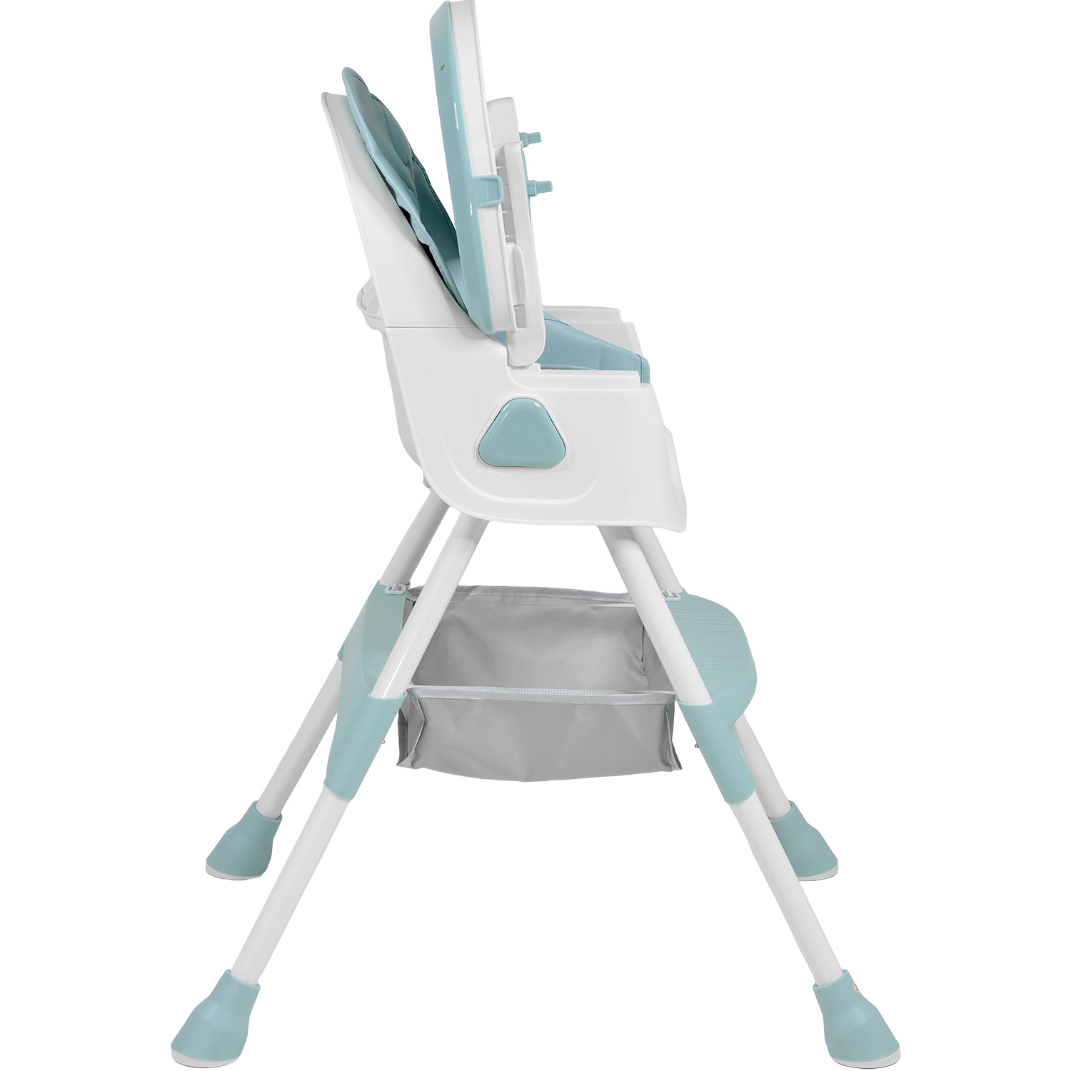 Silla Periquera Bebe Alta Plegable 2 Niveles 12-72 Meses Azul