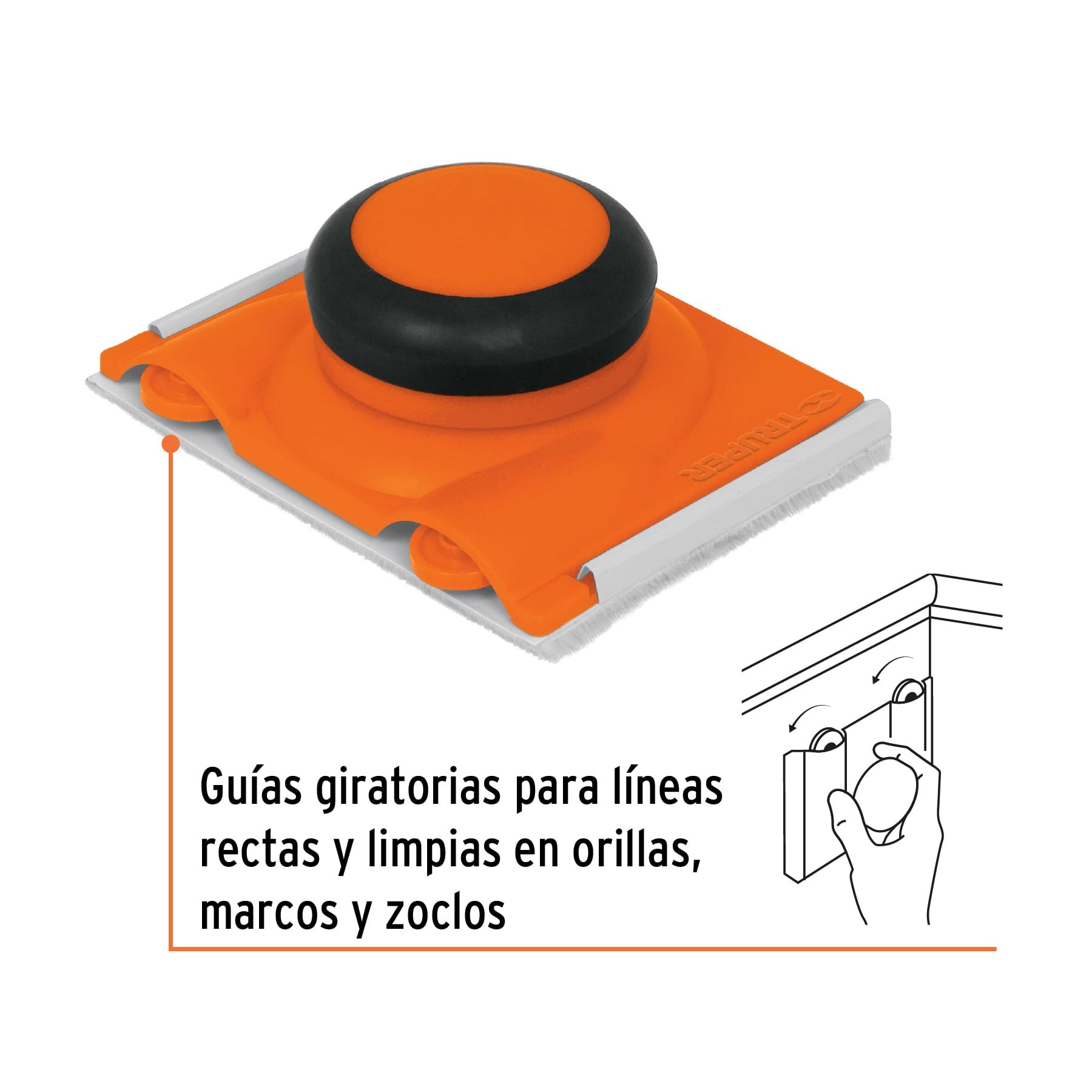 PAD REMATADOR 5", TRUPER 19394