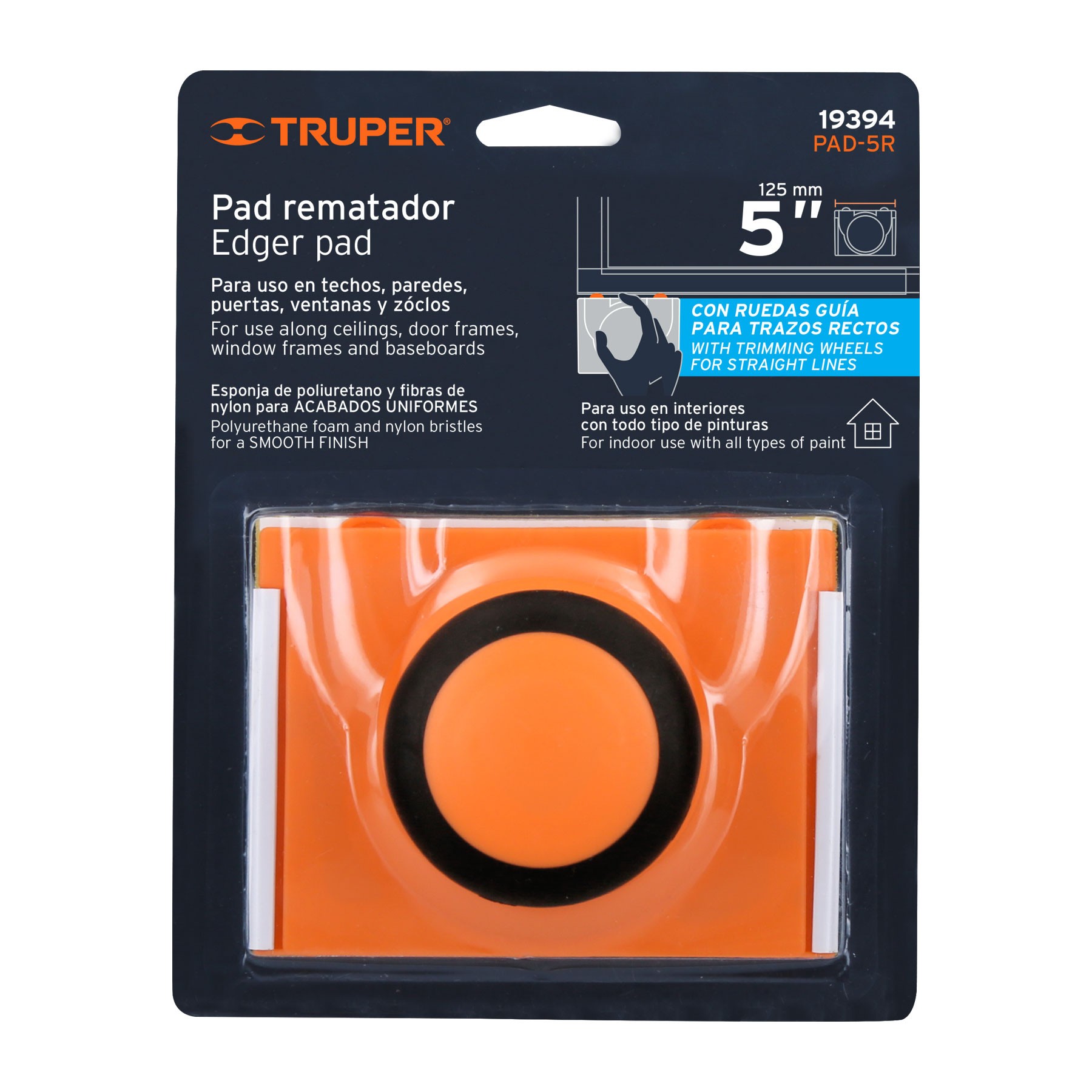 PAD REMATADOR 5", TRUPER 19394