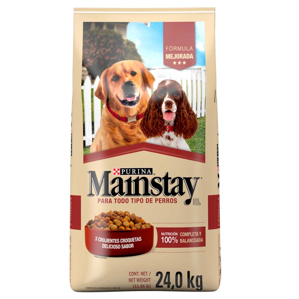 Alimento Seco para Perro Purina Mainstay Adultos 24 kg