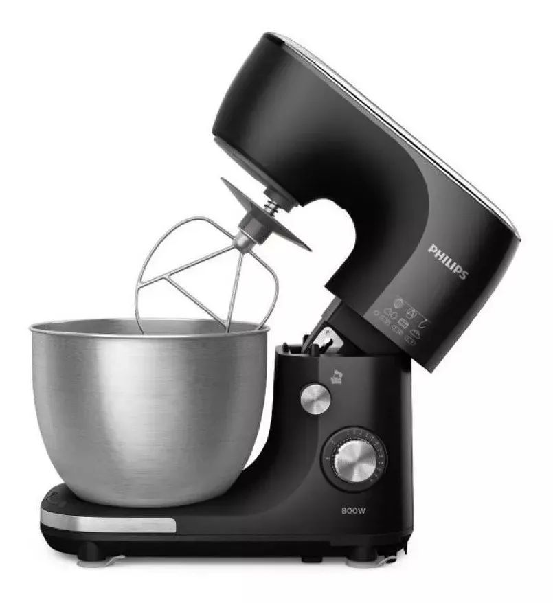 Batidora de pedestal Philips 7000 Series HR7922 negra 127 V