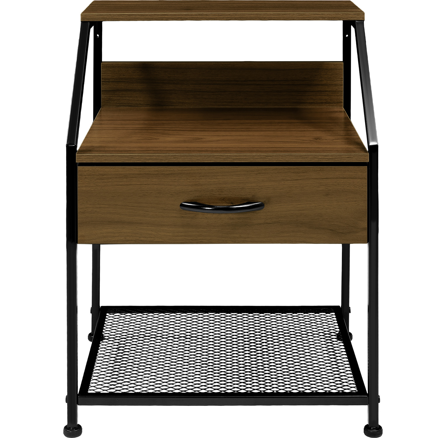 Mueble Buro Comoda Mesa Noche Balda 1 Cajon Moderno Cafe