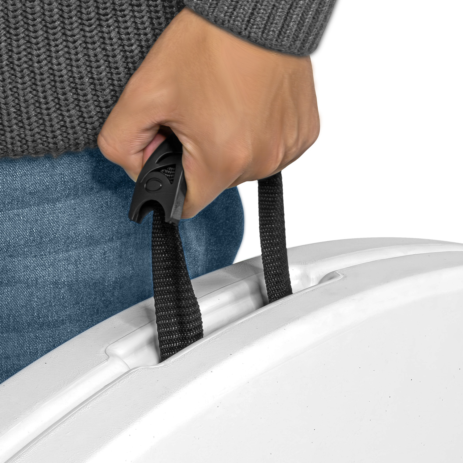 Mesa Plegable Portatil Redonda 1.20m Tipo Portafolio Jardin .