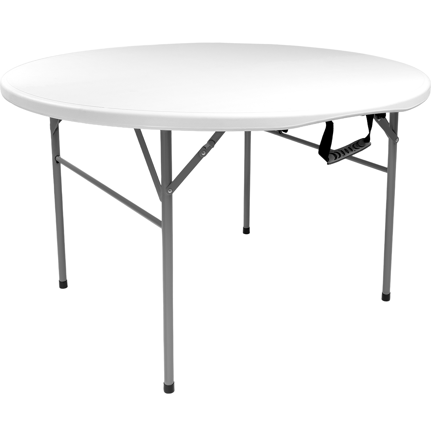 Mesa Plegable Portatil Redonda 1.20m Tipo Portafolio Jardin .