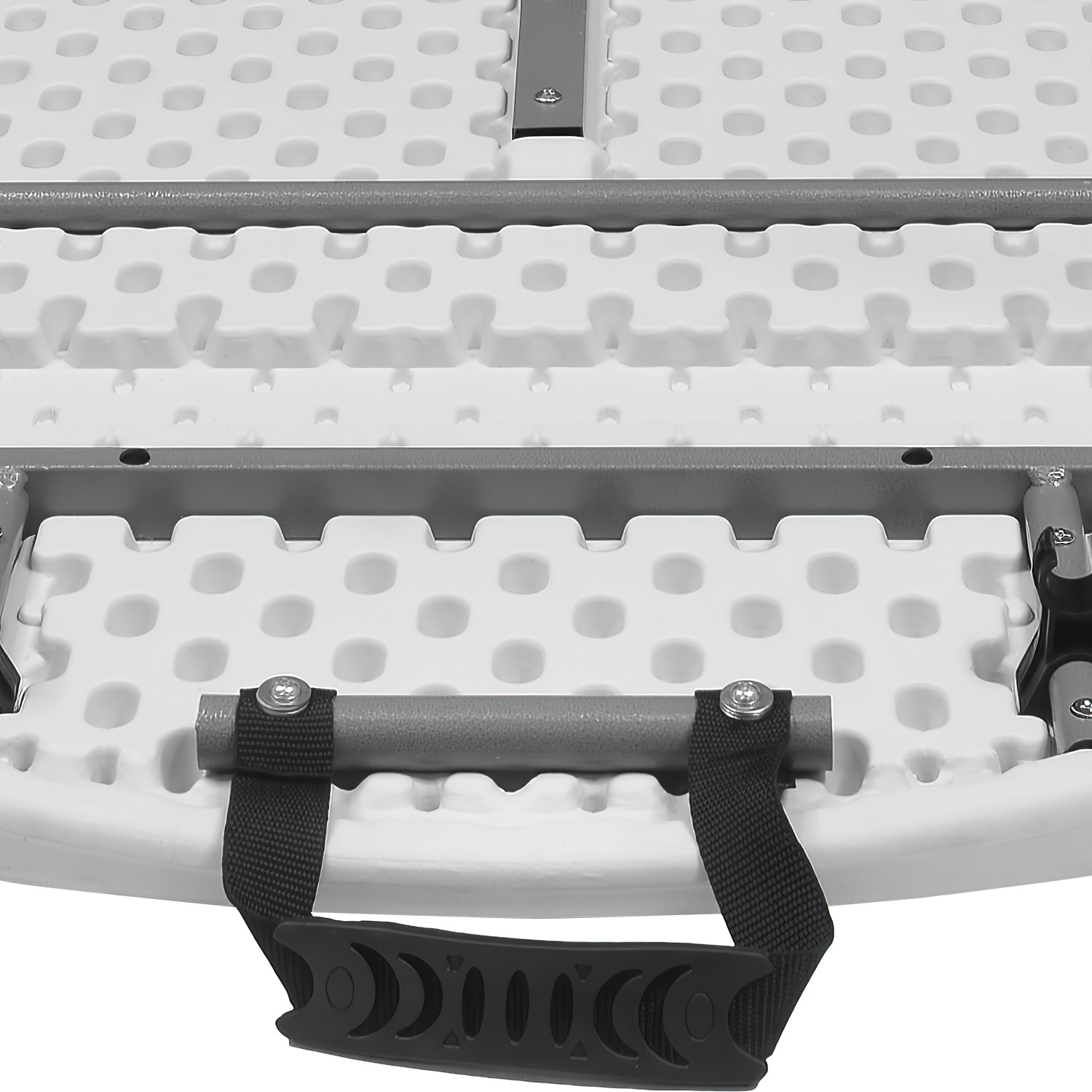 Mesa Plegable Portatil Redonda 1.20m Tipo Portafolio Jardin .