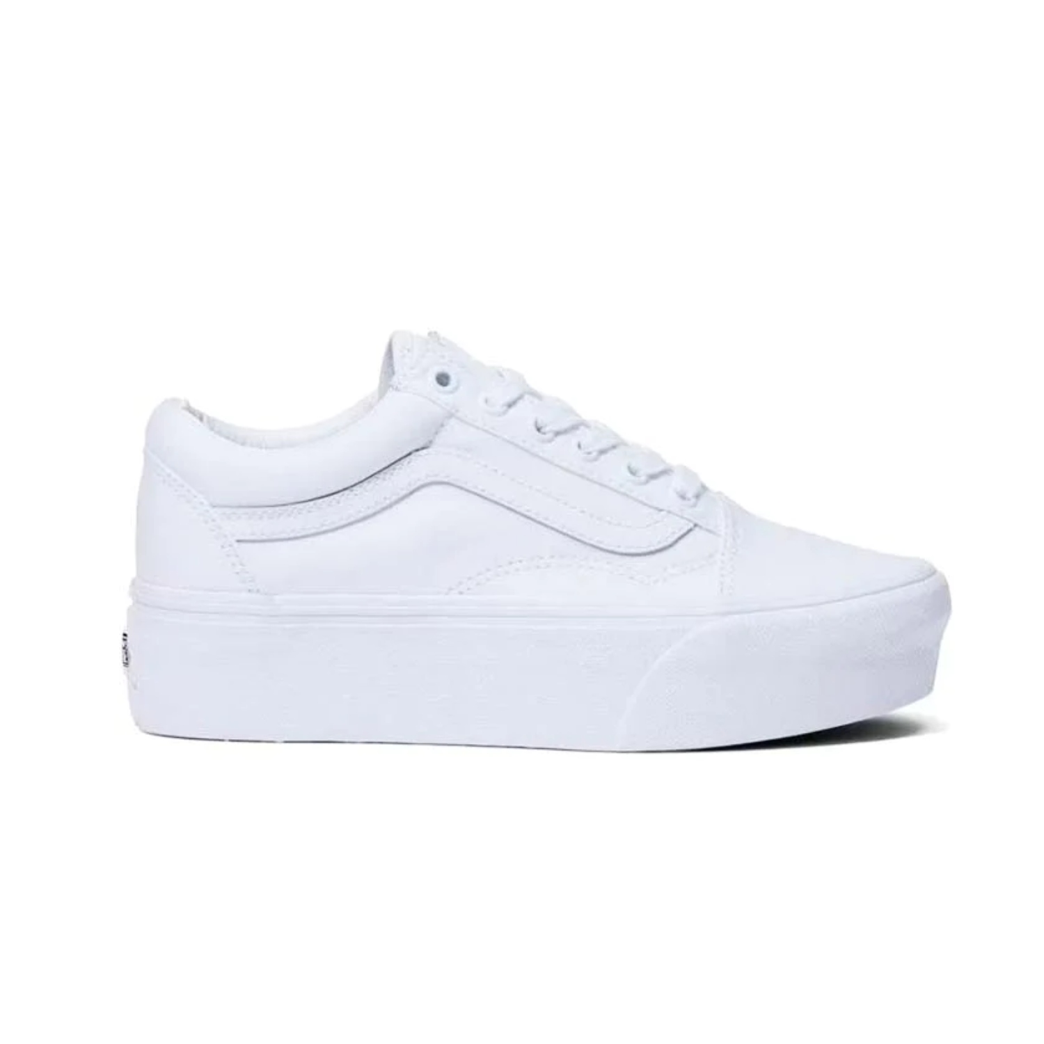 Tenis Casual Vans Old Skool Stackform Blanco De Mujer VN0A7Q5MW00.
