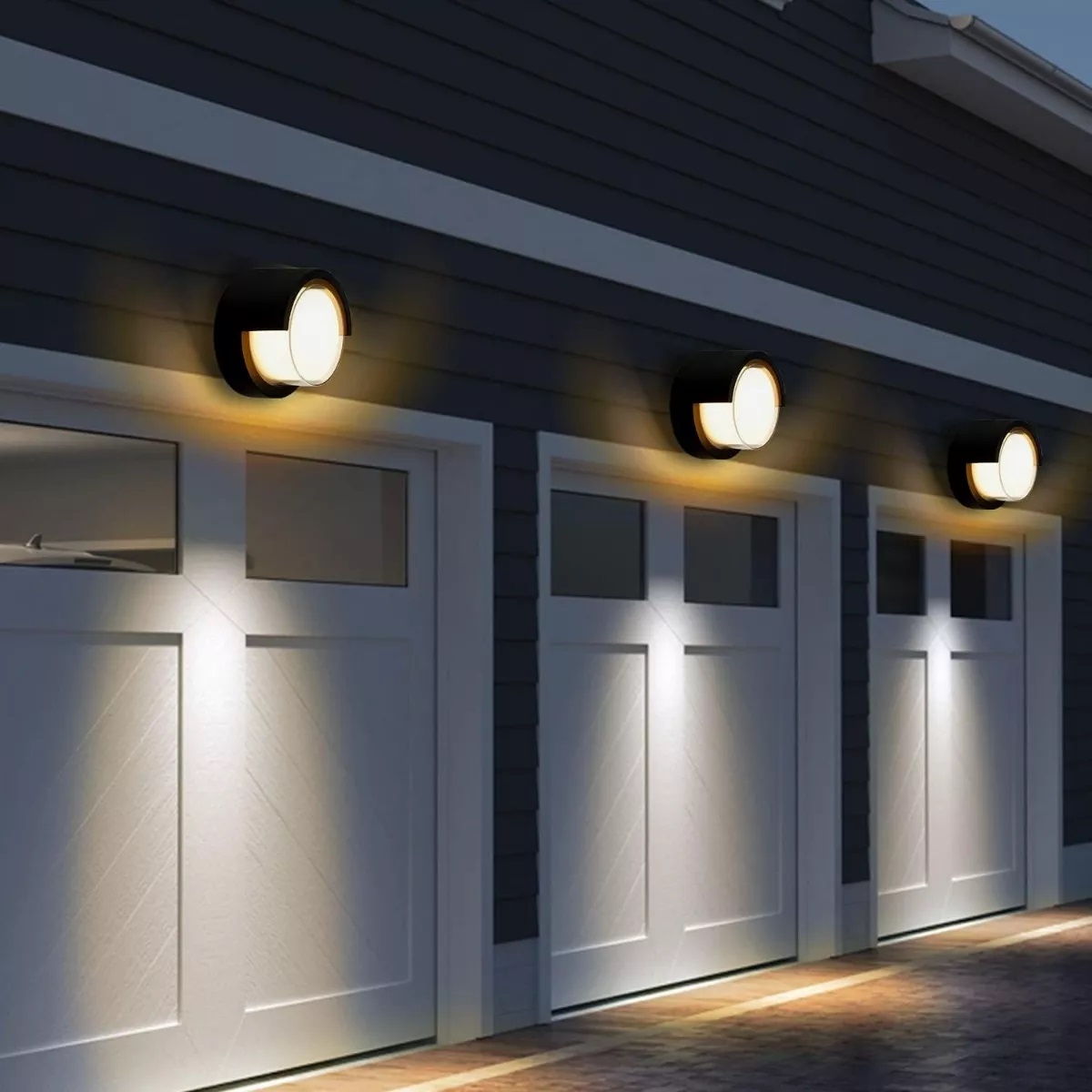 Lámpara De Pared Led De 7w Arbotante Impermeable Exterior