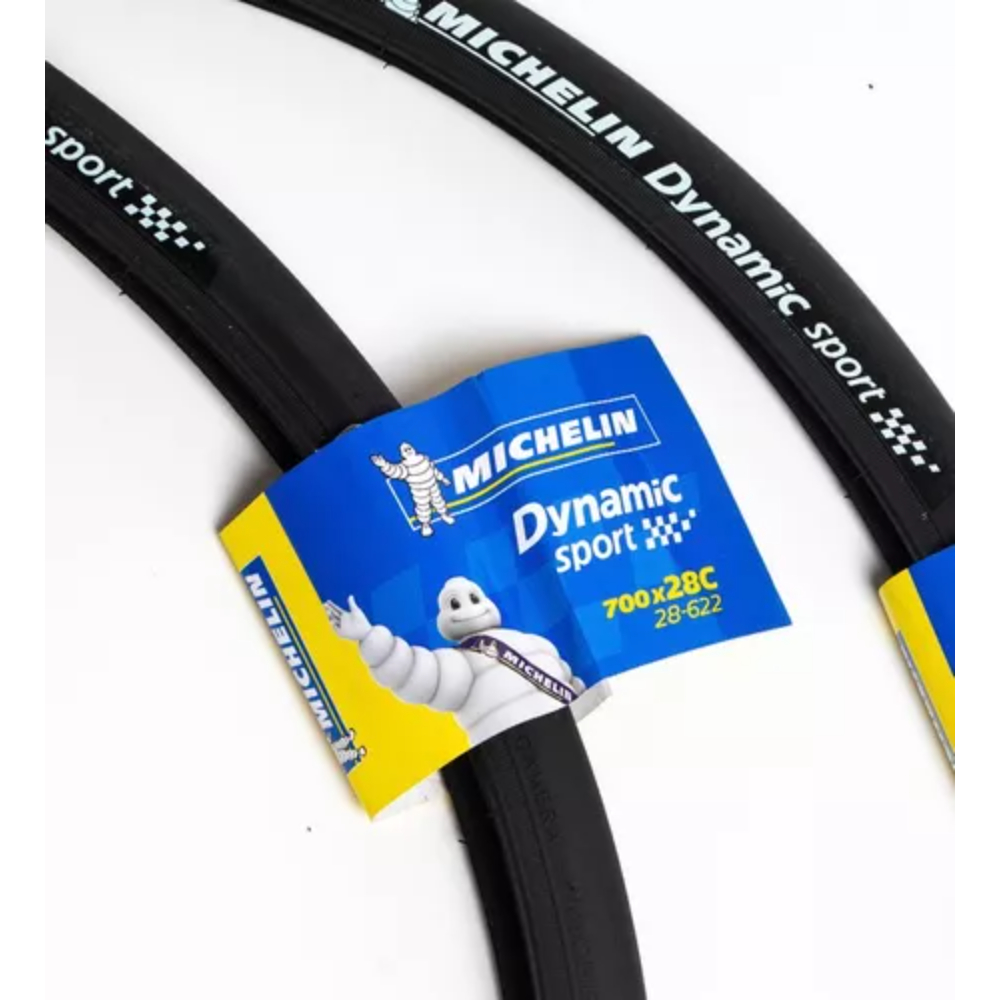 Llanta Bicicleta Ruta 700x28c Dynamic Sport Rígida Negro Michelin