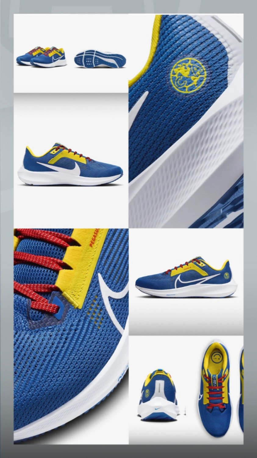 Tenis Para Hombre Nike Zoom Pegasus 40 Club América FNOO12400