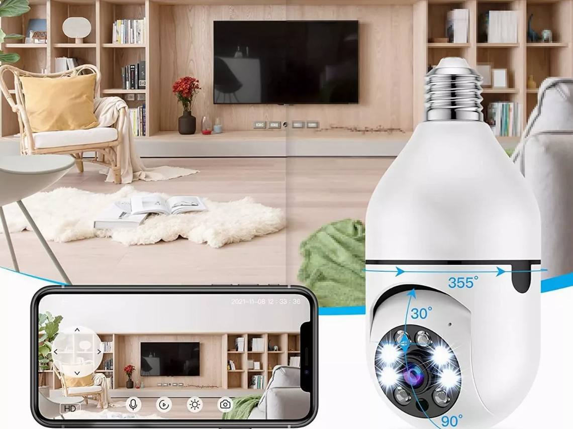 Cámara De Seguridad Wifi Exterior Hd 1080p Alarma/remota Ip