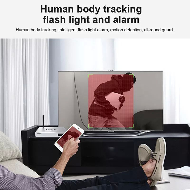 Cámara Inteligente Icsee 3mp Con Wifi Y Control Por App