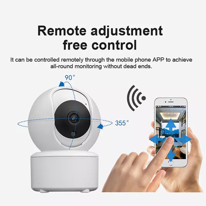 Cámara Inteligente Icsee 3mp Con Wifi Y Control Por App