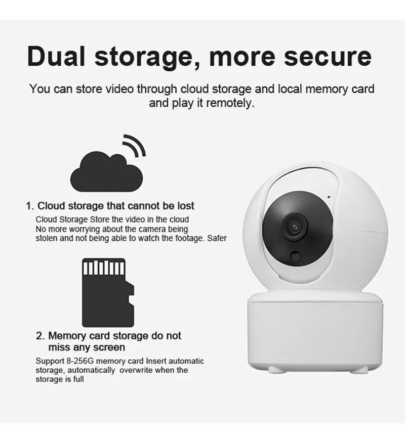 Cámara Inteligente Icsee 3mp Con Wifi Y Control Por App