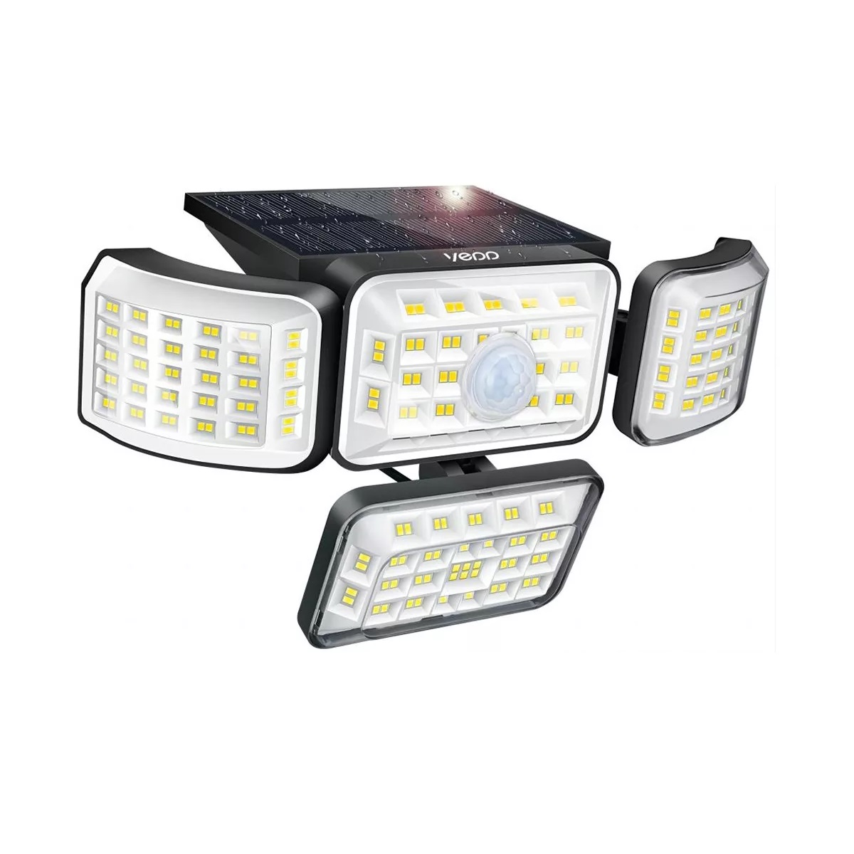 Lámpara Solar Jardin Luz Solar Para Exterior 250 Led