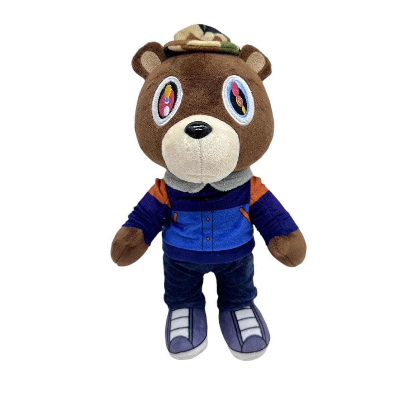 Muñeco De Peluche Kanye Teddy Bear, 26 Cm boina