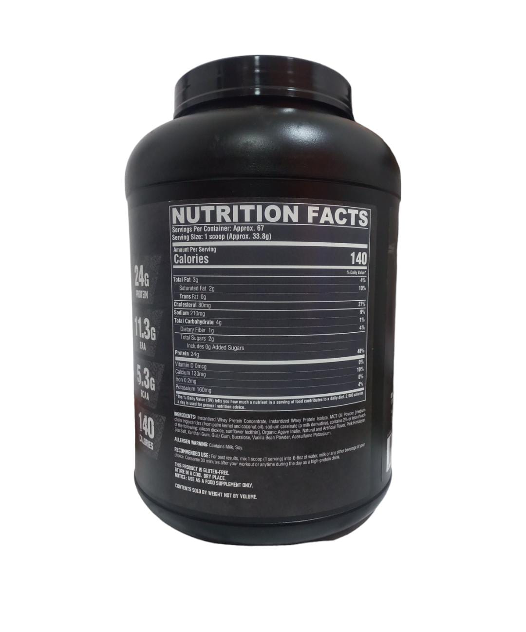 Proteina Spartan Whey Nutrex 5lb 64 serv