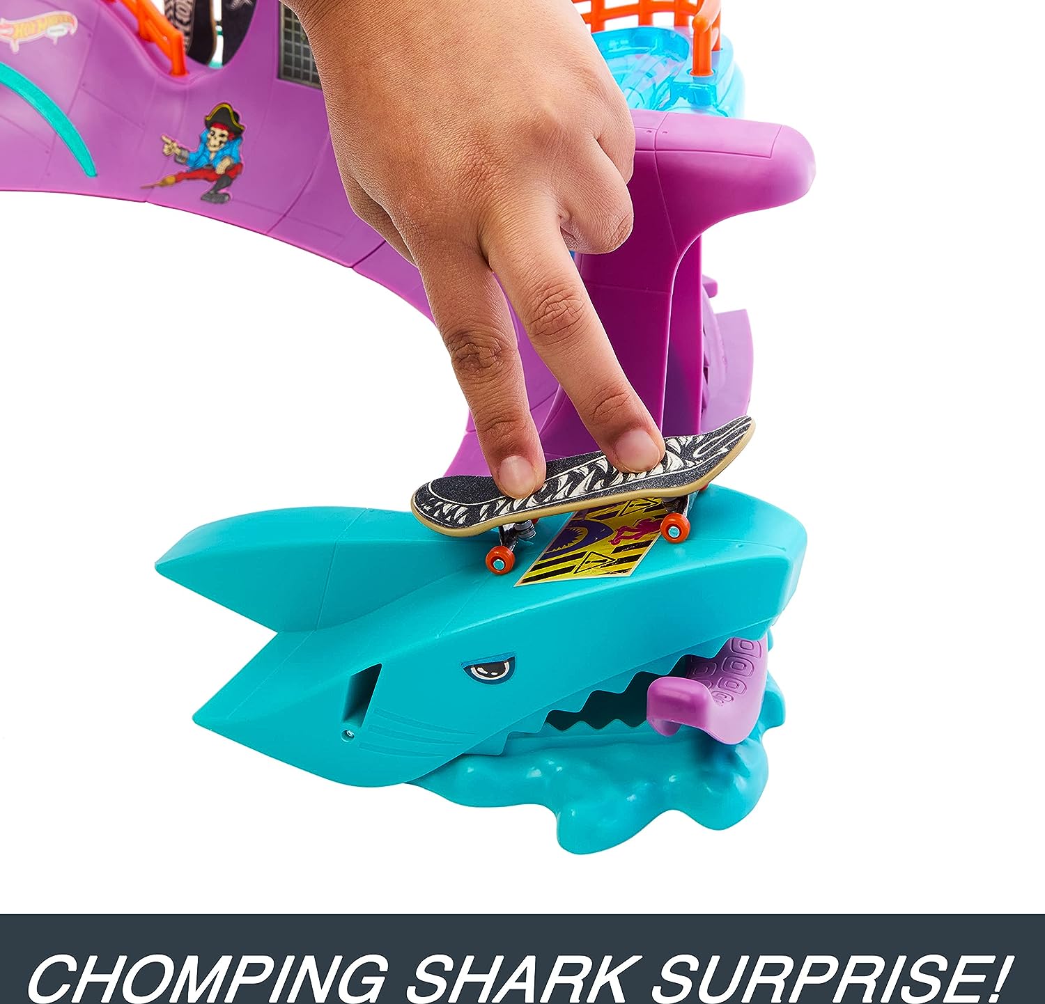 Hot Wheels Skate Pista de Juguete Skatepark de Pulpo OCTOPARK