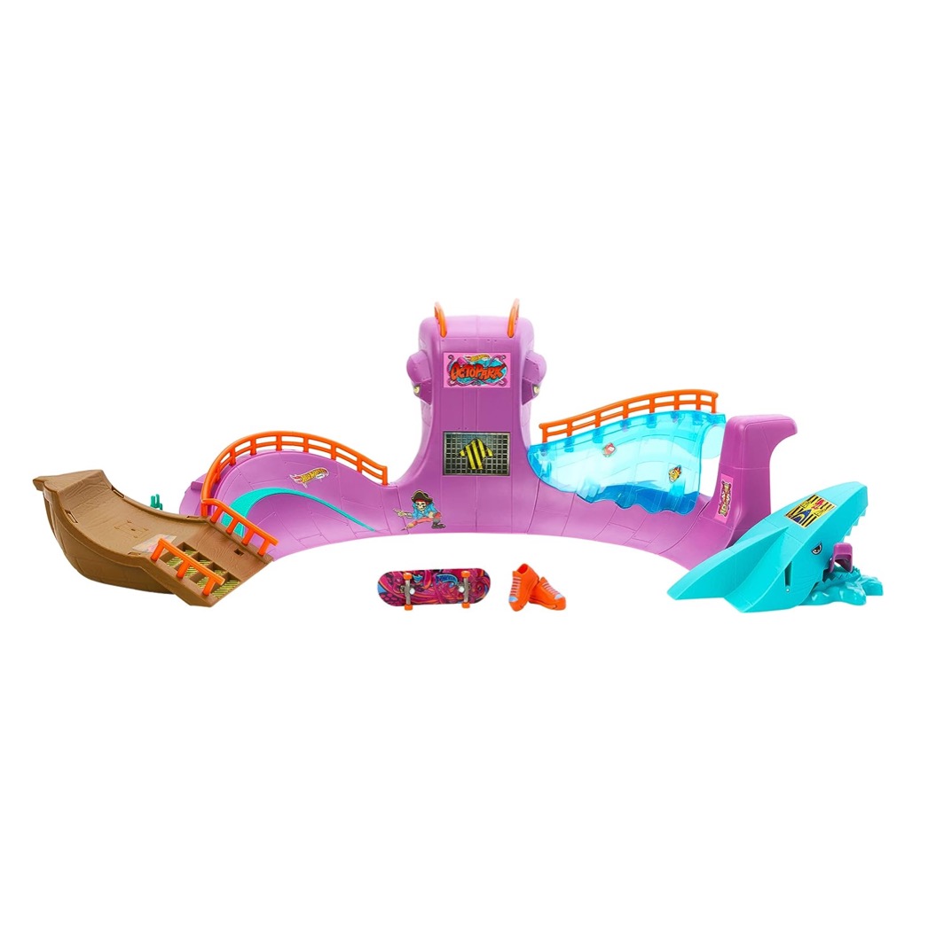 Hot Wheels Skate Pista de Juguete Skatepark de Pulpo OCTOPARK