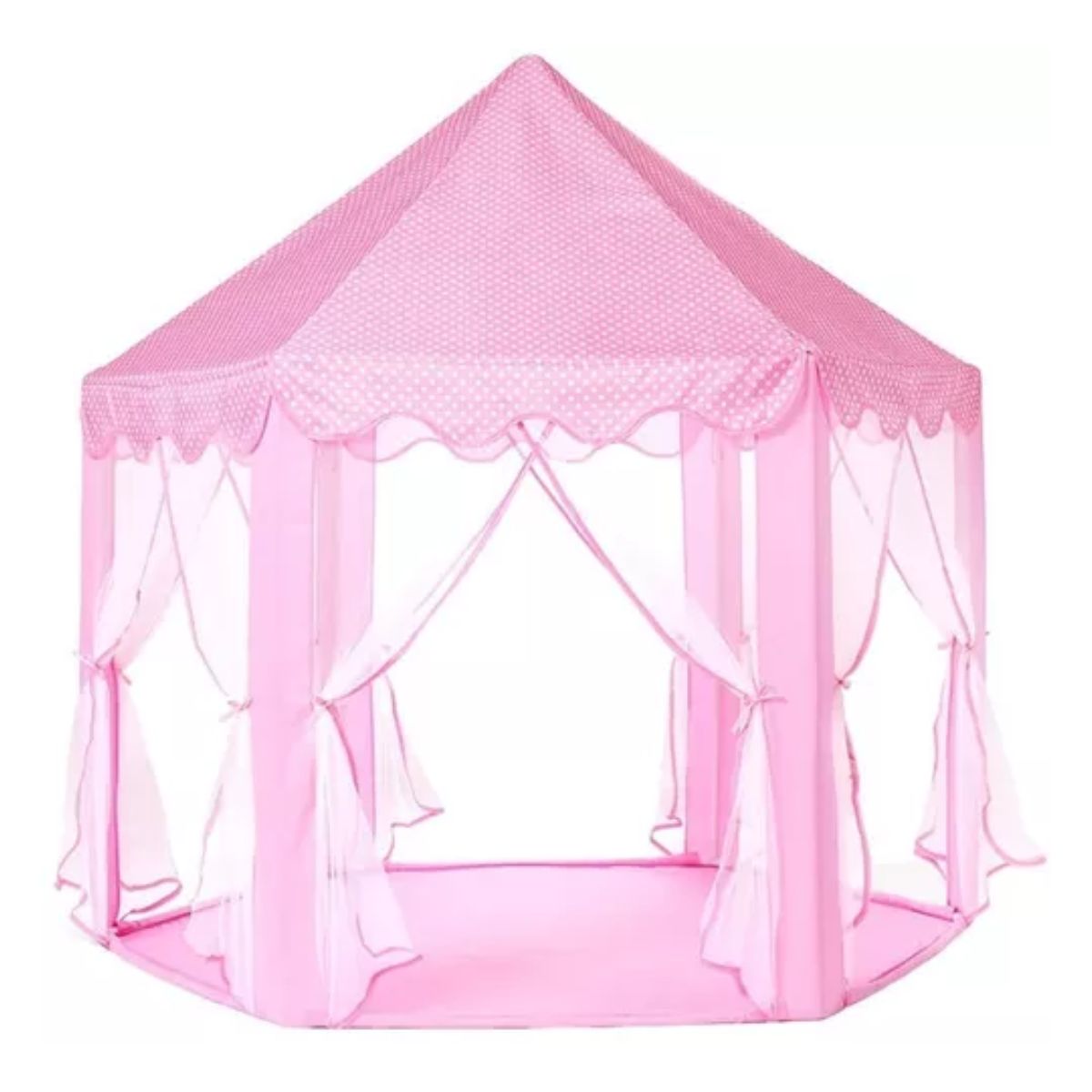 Castillo Carpa De Princesa Decoracion Habitación para Niña, Rosa