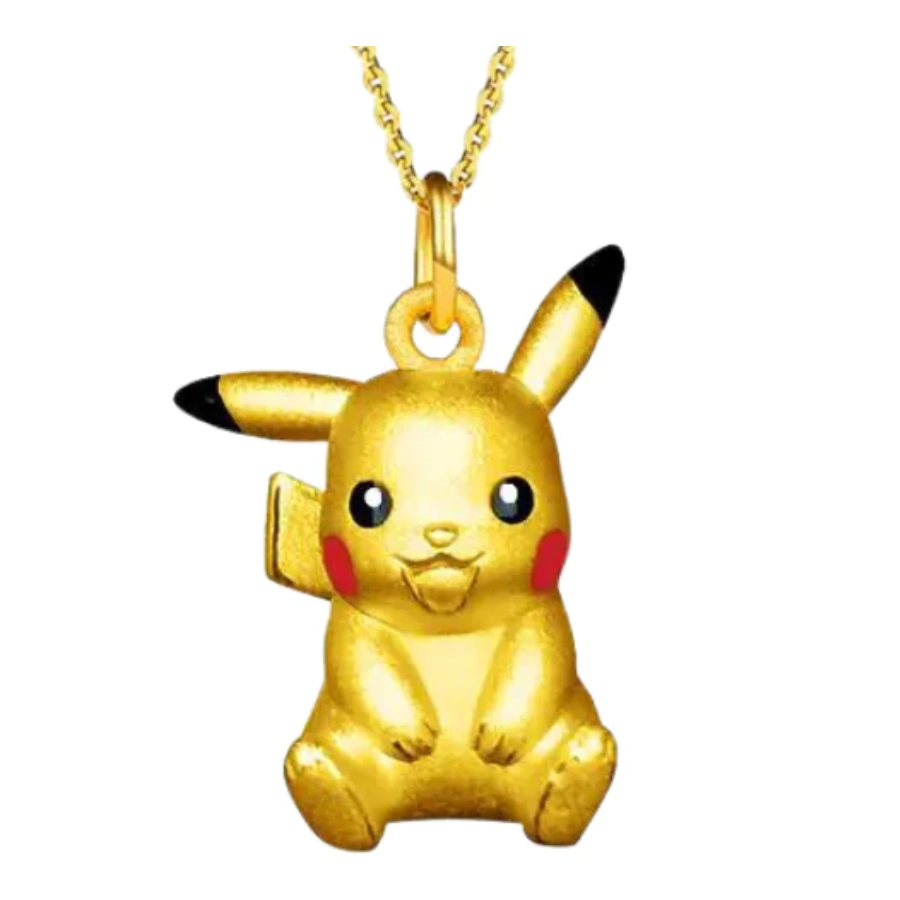 Collar Dije Pikachu Pokemon Alta Calidad