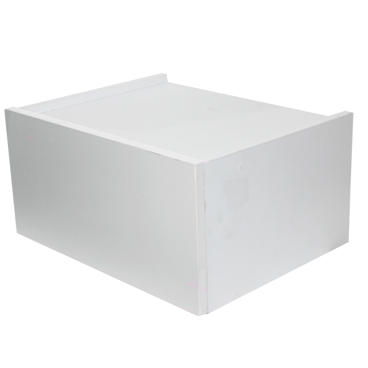 Mesa Mueble Flotante Incluye Luz Led Buro Moderno con Ensamblado y Estilo Color Blanco.