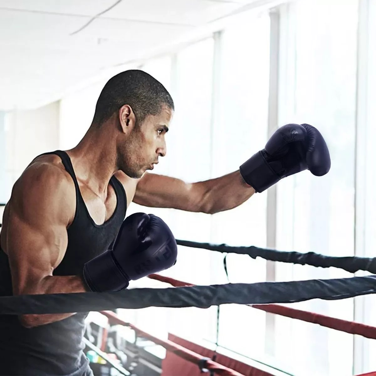 Guantes De Boxeo Adultos Negro