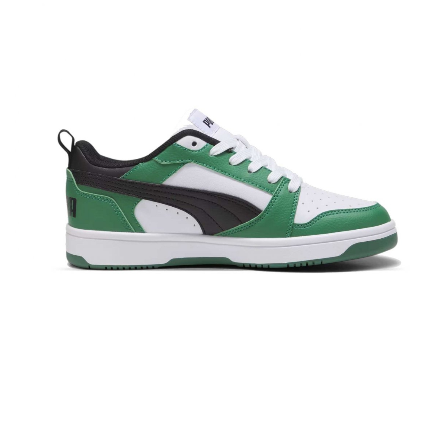 Tenis Casual Puma Rebound V6 Lo verde 393833 05 unisex