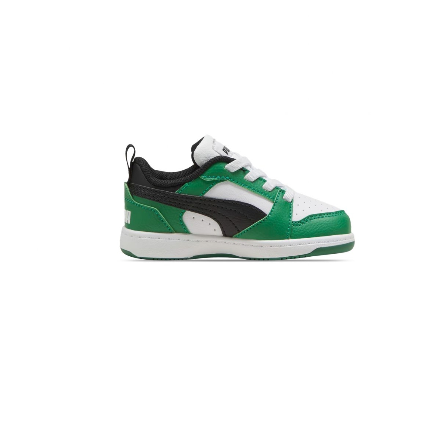 Tenis Casual Puma Rebound V6 Lo verde infantil 393835 05 unisex
