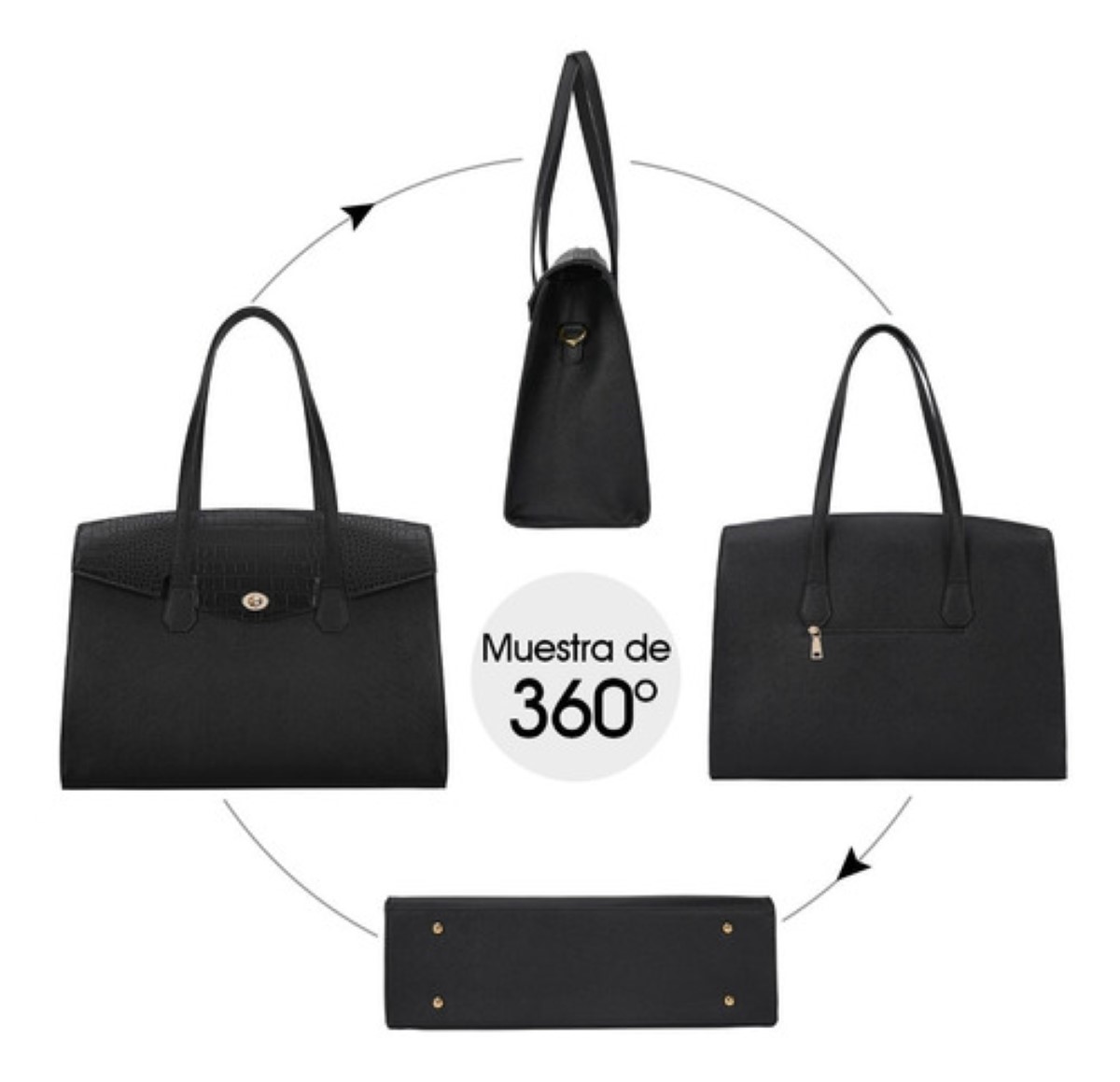 Laptop Bolsa Para Mujer Negra Bolsa De Laptop Para Mujer Negra