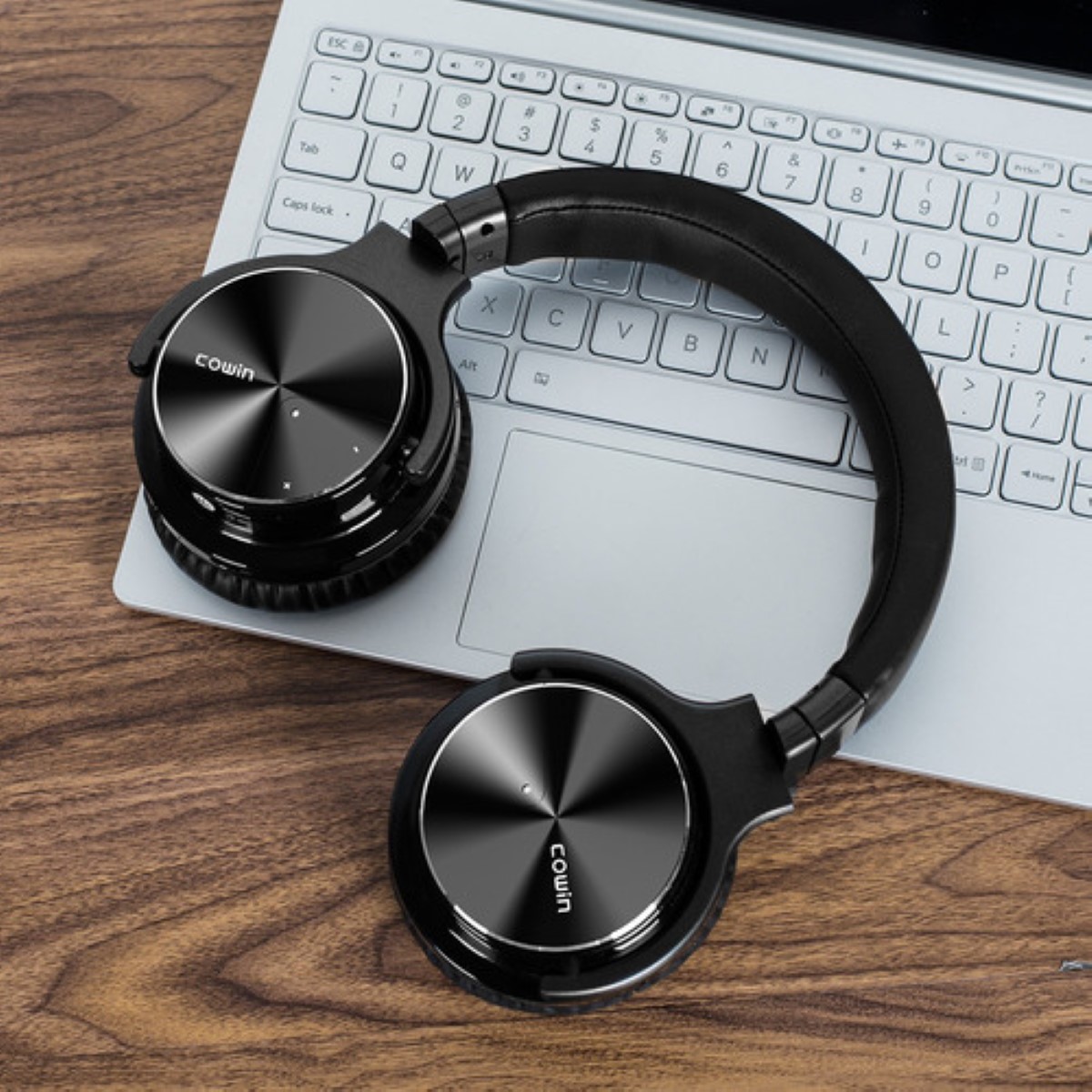 Audífonos Bluetooth Anc Cowin E7pro Con Cancelación De Ruido negros