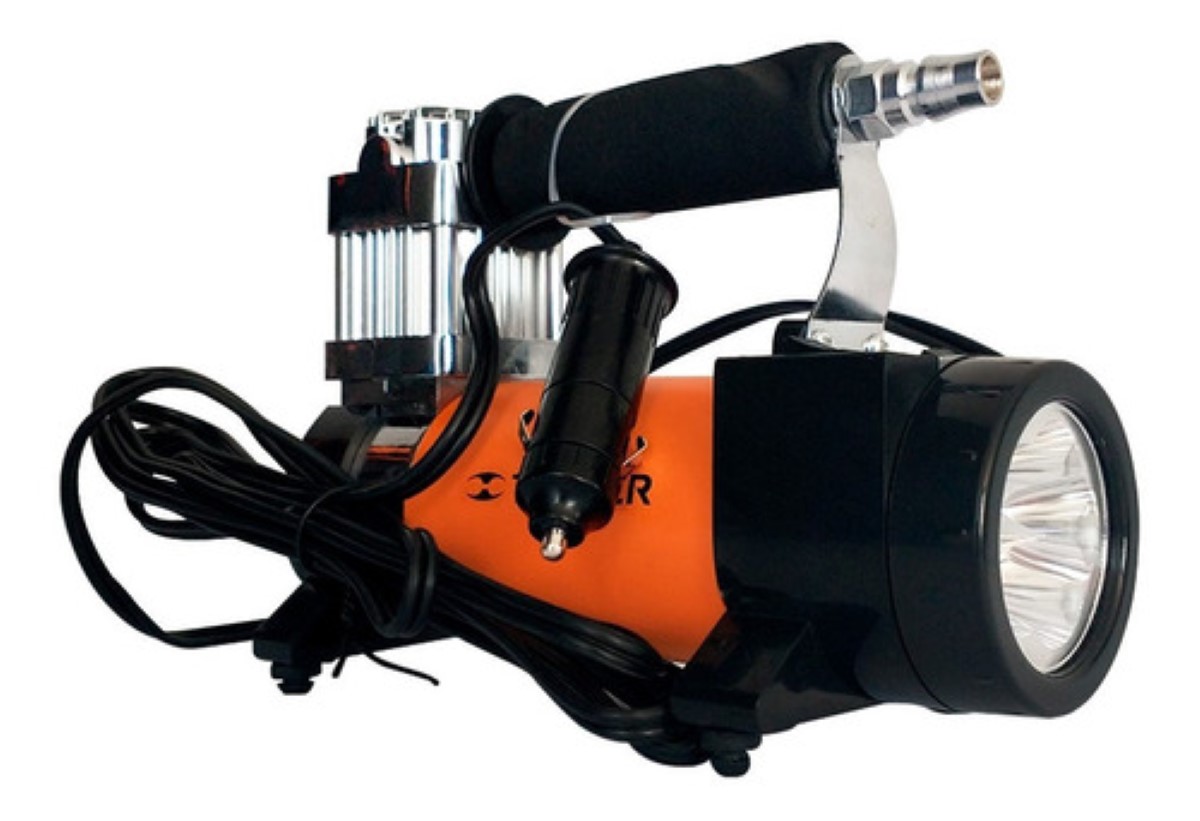 Compresor de aire mini eléctrico portátil Truper COMP-12 35L 192W 12V  naranja/negro