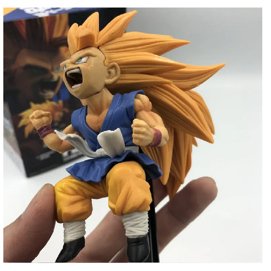 Figura Juguete Muñeco Dragon Ball GT Goku SSJ3 Niño 20 Cm