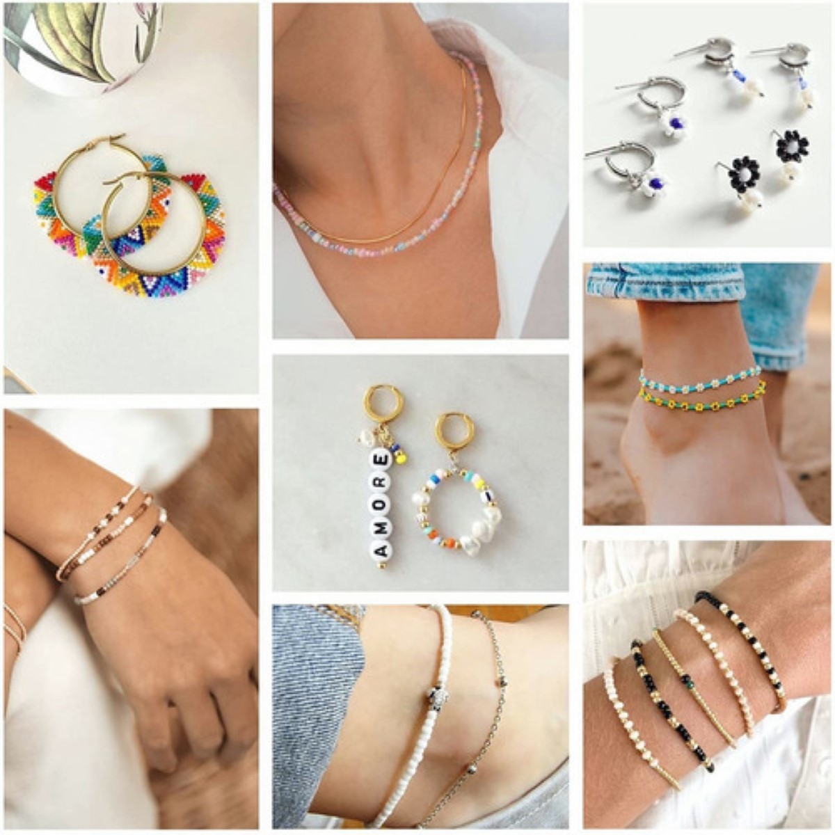 Kits Para Hacer Pulseras De Bricolaje Cuentas 38000 Piezas