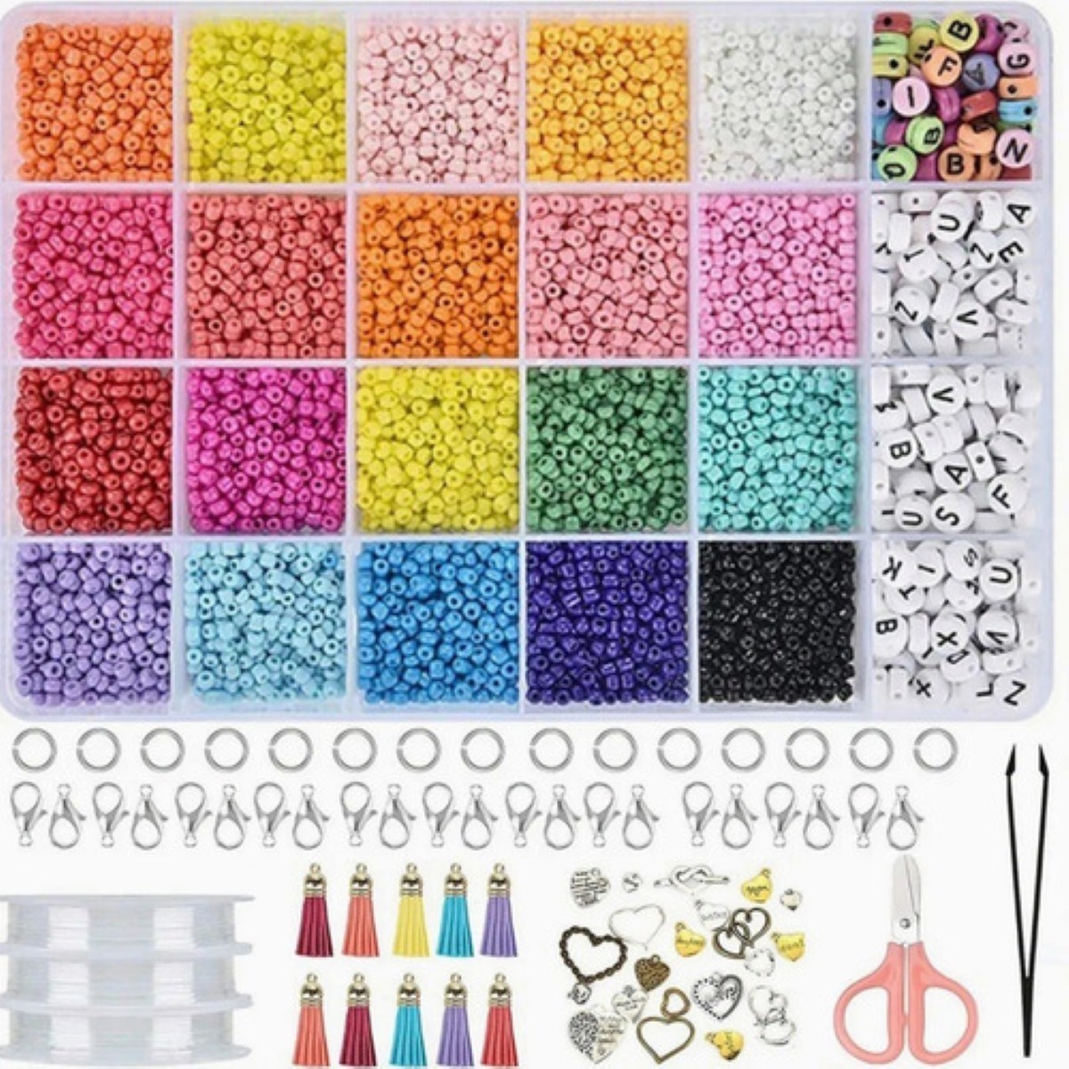 Kits Para Hacer Pulseras y Collares De Bricolaje 12000