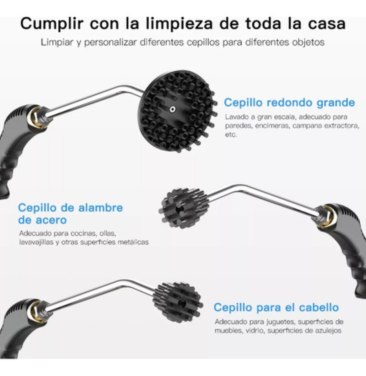 Limpiador A Vapor De Alta Temperatura Y Alta Presión De 2800 Redondo Transparente/naranja