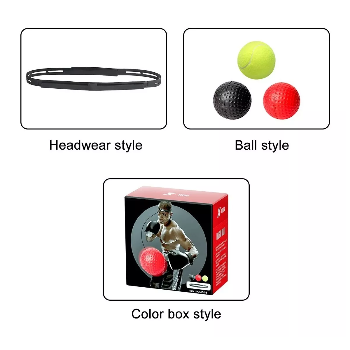 Pelota De Entrenamiento De Reacción De Velocidad De Boxeo