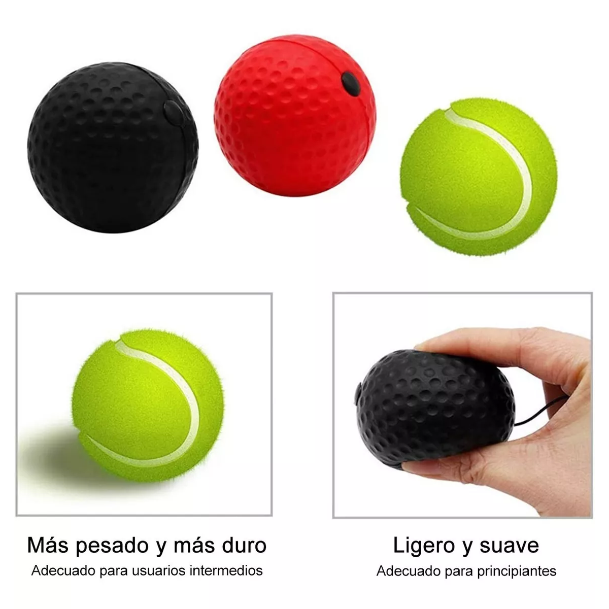 Pelota De Entrenamiento De Reacción De Velocidad De Boxeo