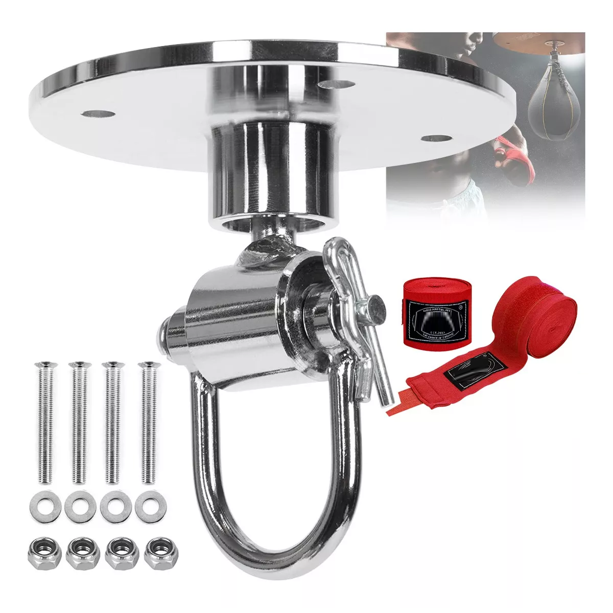 Giratorio Profesional Para Pera Fija Boxeo Y Tablero