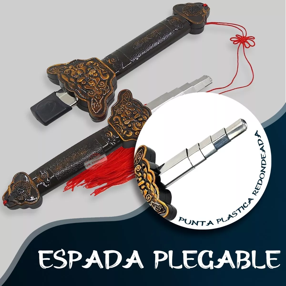 Espada De Leon Para Tai Chi Retractil Ejercicio Practica 810