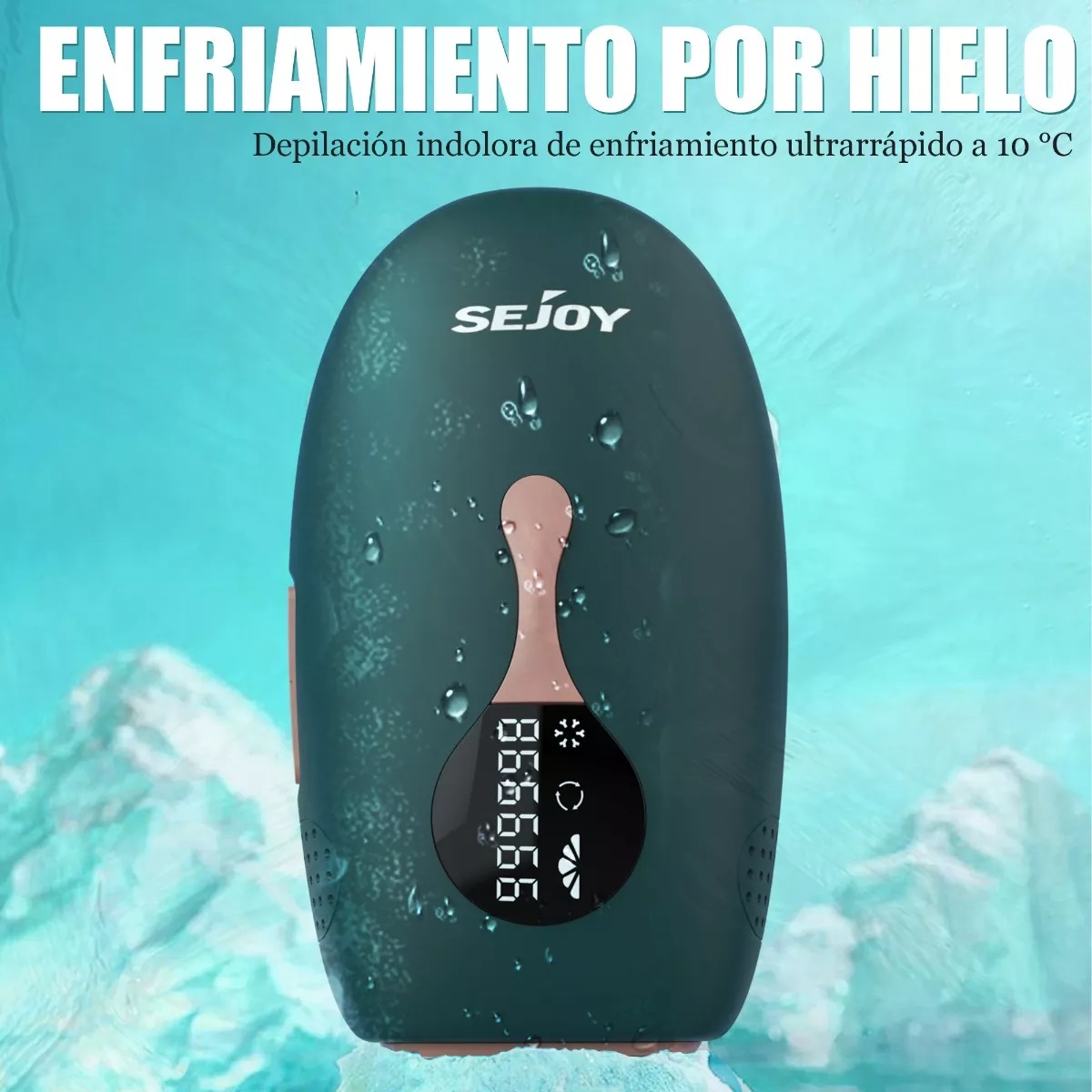 Depiladora Láser IPL con Función de Enfriamiento por Hielo