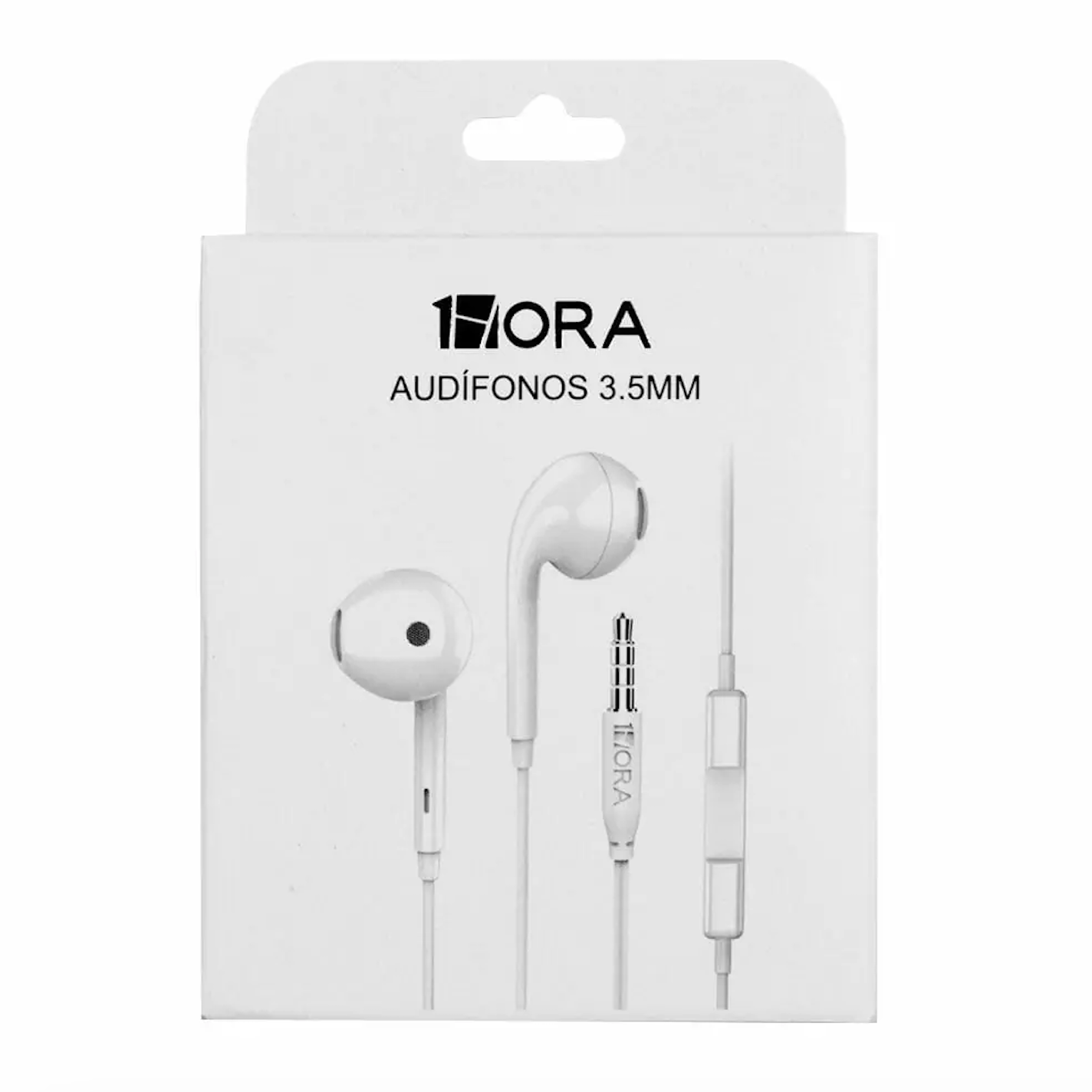 Paquete 3 Audifonos 1 hora 2x Pastilla + 1x Goma Cable Auxiliar Negro Combo Pack Kit Set