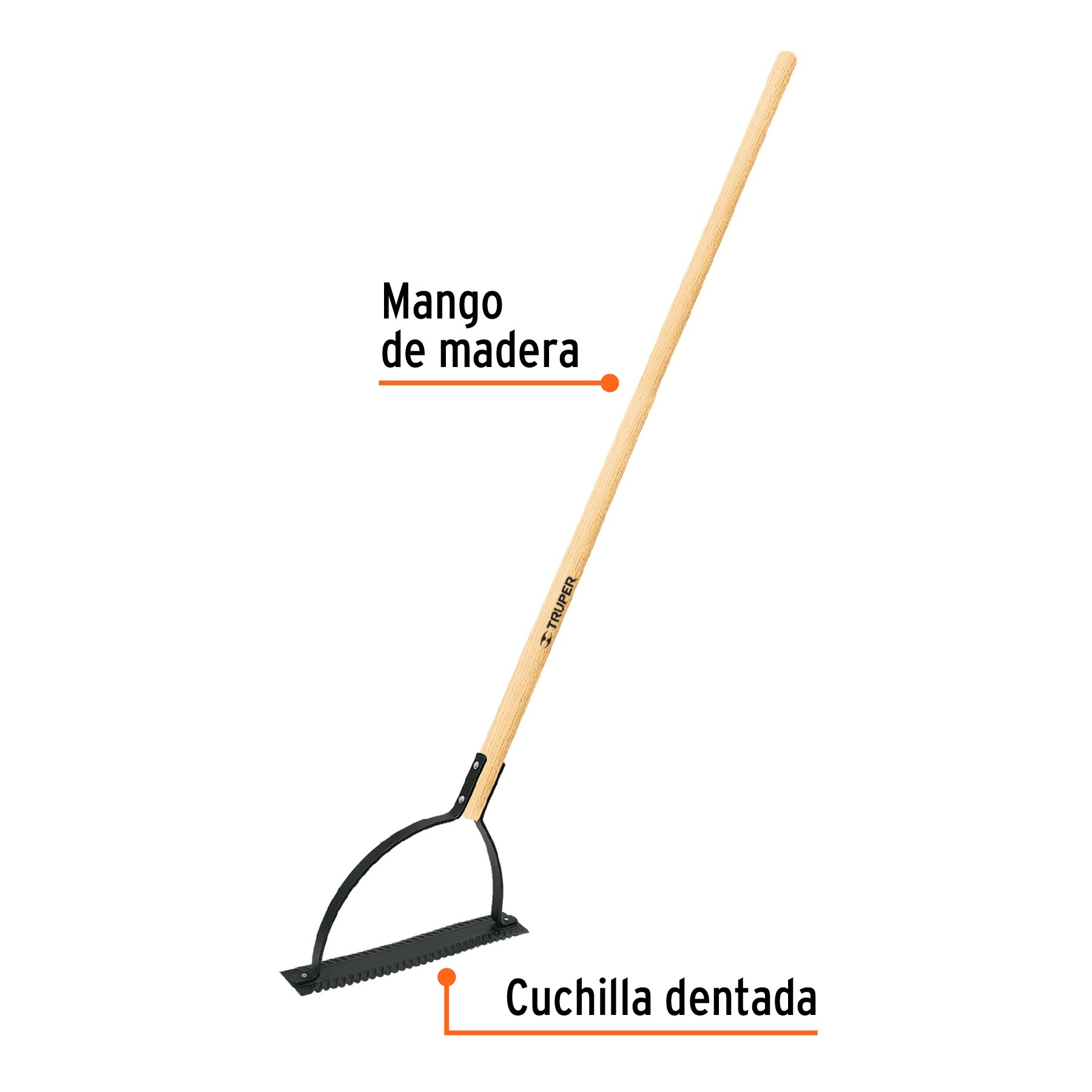 CORTADOR DE MALEZA CON MANGO DE 30", TRUPER 19683