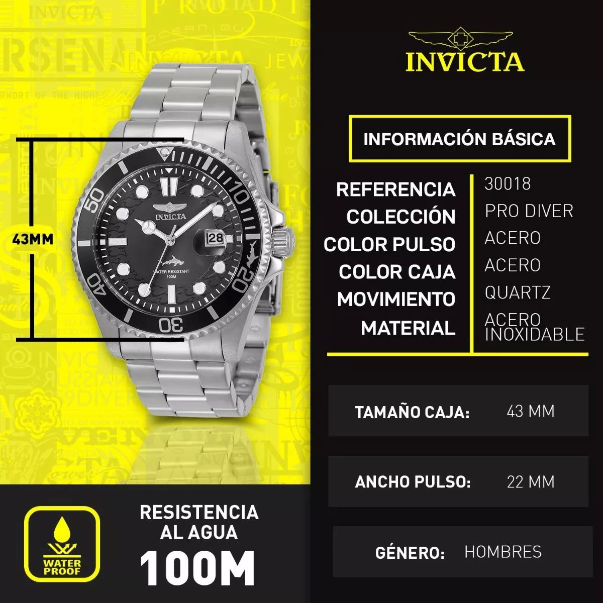 Invicta 30018 on sale