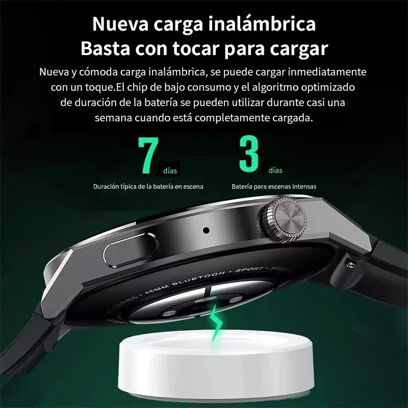 Reloj Inteligente Foxbox-bluetooth Deportivo E Impermeable